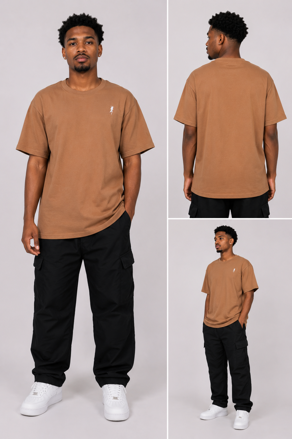T-shirt brown unisex