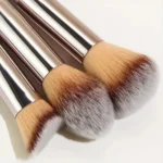 14-Piece Premium Synthetic Makeup Brush Set for Foundation, Powder, Concealers, Eye Shadows, and Blush - Image 4