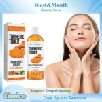 Dark Spots Removal Toner Whitening Spots Corrector Remove Freckle Lighten Melasma Pigmentation Moisturizing Turmeric Face Toner