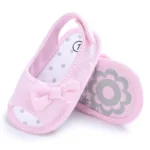 0-18M Newborn Summer Sandals Cute Open Toed Bow Soft Soled Baby Sandals The First Walking Shoes For Toddlers