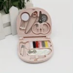 Adorable Pink Sewing Kit: Complete Set with Everything You Need, Compact & Convenient for On-the-Go Fixes - Image 4