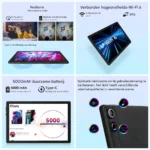 2026 Newest Android 15 Tablet 10 Inch 20GB+64GB Expandable 1TB WidevineL1 GMS 5000mAh Stylus Keyboard Mouse Headphones Case Set - Image 6