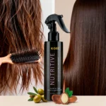 Leave In Conditioner Spray 200ML Smooth Shiny Anti Frizz Moisturizing Hair Care for Women Dry Damaged and Frizzy Hair - Image 2