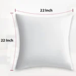 Lux Decor Throw Pillow Inserts – Set of 4 Soft Square Cushions with Fluffy, Supportive Fill for Bed, Sofa & Chair - Image 3