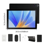 2026 Newest Android 15 Tablet 10 Inch 20GB+64GB Expandable 1TB WidevineL1 GMS 5000mAh Stylus Keyboard Mouse Headphones Case Set - Image 8