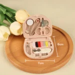 Adorable Pink Sewing Kit: Complete Set with Everything You Need, Compact & Convenient for On-the-Go Fixes - Image 6
