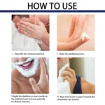 EELHOE Men Hair Removal Cream Beard Shaving Cream Hair Growth Inhibitor Armpit Hair Remover Painless Permanent Depilatory Cream - Image 6