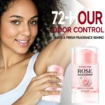 Pink Rose Essentials Deodorant Stick Long Lasting Fragrance Fragrance Oil Deodorant Cream Dating Aroma Perfume Cooling armpit