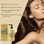 EELHOE 237ml Batana Shampoo Treatment Damaged Split Hair Reduce Hair Loss Deep Cleansing Nourish Hair Care Growth Shampoo - Image 3