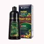 Hair Dye Shampoo 3 in 1 Black Dark Brown Hair Color Shampoo Gray Coverage Herbal Natural Plant Based Coloring Women Men - Image 9