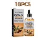 Jojoba Hair Serum Nourishing Scalp Reduced Hair Loss Repair Dry Frizzy Hair Strengthen Follicles Smooth Hair Treatment Hair Oil
