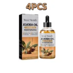 Jojoba Hair Serum Nourishing Scalp Reduced Hair Loss Repair Dry Frizzy Hair Strengthen Follicles Smooth Hair Treatment Hair Oil