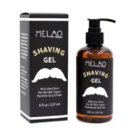 Men’s shaving gel, refreshing shaving cream, beard softening, smooth shaving, amazing super-smooth shaving gel for senior men