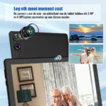 2026 Newest Android 15 Tablet 10 Inch 20GB+64GB Expandable 1TB WidevineL1 GMS 5000mAh Stylus Keyboard Mouse Headphones Case Set - Image 4