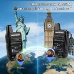 TIDRADIO TD-M15 Global signal POC Radio with 1 Year Sim Card Walkie Talkie Long Range 4G 5000 Miles for Hiking and Camping - Image 2
