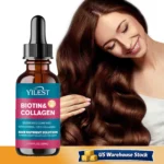 Biotin Collagen Hair Oil Treatment Strengthen Repair Damaged Hair Deep Nourish Smooth Frizz Improve Shine Healthy Hair Care