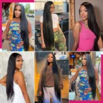100% Malaysia Human Hair 13x6 Bone Straight Lace Front Human Hair Wigs 30 Inch 13x4 Lace Frontal Wig for Women Pre Plucked - Image 5