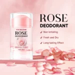 Pink Rose Essentials Deodorant Stick Long Lasting Fragrance Fragrance Oil Deodorant Cream Dating Aroma Perfume Cooling armpit - Image 2