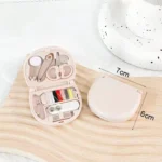 Adorable Pink Sewing Kit: Complete Set with Everything You Need, Compact & Convenient for On-the-Go Fixes - Image 5