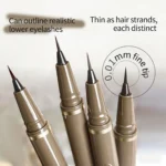 Slim Eyeliner Is Waterproof Sweat-Proof Long-Lasting And Non-Smudged Newbie Brown Eyeliner Liquid Pen - Image 3