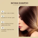 EELHOE 237ml Batana Shampoo Treatment Damaged Split Hair Reduce Hair Loss Deep Cleansing Nourish Hair Care Growth Shampoo - Image 4