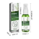 EELHOE Body Deodorant Spray Refreshing Armpit Anti-perspirant Lasting Fresh Fragrance Non-irritating Body Deodorant Spray - Image 6