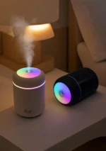 300ml Aromatherapy Diffuser Humidifier Air Purifier Car Home Use Seven-color Light Aromatherapy Essential Oil
