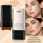 2-in-1 Foundation Stick - All-in-one coverage, waterproof and long-lasting, natural finish, suitable for all skin tones. - Image 2