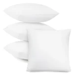 Lux Decor Throw Pillow Inserts – Set of 4 Soft Square Cushions with Fluffy, Supportive Fill for Bed, Sofa & Chair - Image 7