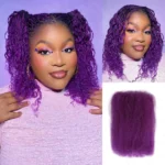 QVR Afro Kinky Bulk Hair No Attachment 50g Afro Curly Bulk 100% Human Hair Unprocessed Virgin Remy Braiding Hair for Dreadlocks - Image 14