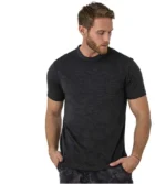 100% Merino Wool T Shirt Men Merino Wool T Shirt - Image 2