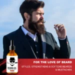 ENVISHA Growth Beard Care Oil Beard Cream Thicker More Full Thicken Hair For Men Grooming Treatment Clean Repair Moisturizing - Image 5