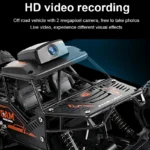 Rc Car With HD Camera FPV WIFI Machine On Remote Control Stunt 1:18 2.4G SUV Radiocontrol Climbing Toys For Kids on a Sign - Image 3