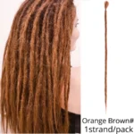 Leeons Synthetic Dreadlocks Crochet Braids Hair Extension For Black Women 5Pcs/Pack Ombre Colored Dreadlocks Hair Accessories - Image 9
