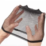 Wholesale Black Snood Nylon Hairnet Materials For Wigs Making Streching Elastics Mesh Cap For Women Wig Liner Accessories
