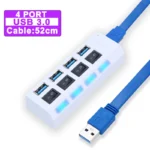 USB Hub 3.0 Hub USB 3 USB 2.0 Multi USB Splitter Power Adapter 4/7 Port Multiple Expander 2.0 with Switch for PC Accessories - Image 12