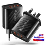 48W USB Charger 4Port Type C