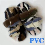 Winter European Fashion Women’s Shoes Ladies Slippers 100% Mink Slippers