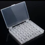 25Pcs Clear Sewing Machine Bobbins Spools Empty Bobbins Spools Plastic Storage Box For Home Sewing Accessories Tools AA7650 - Image 7