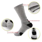 Super Elite Men Sports Socks Riding Cycling Basketball Running Sport Sock Summer Hiking Tennis Ski Man Women Bike Bicycle Slip - Image 4