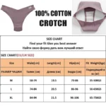 5PCS/Set Cotton Lingerie Panties Sexy Underwear Women Briefs Tangas Female Underpants Pantys Thong Panties Bikini Solid 13 Color - Image 5
