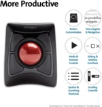 Kensington Expert Wireless Trackball Mouse with Bluetooth K72359 - Image 4