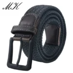 MaiKun Canvas Belts for Men Fashion Metal Pin Buckle Military Tactical Strap Male Elastic Belt for Pants Jeans - Image 13