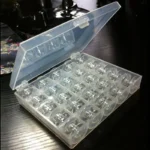 25Pcs Clear Sewing Machine Bobbins Spools Empty Bobbins Spools Plastic Storage Box For Home Sewing Accessories Tools AA7650 - Image 2