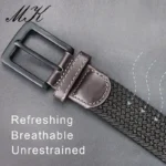 MaiKun Canvas Belts for Men Fashion Metal Pin Buckle Military Tactical Strap Male Elastic Belt for Pants Jeans - Image 5