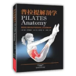 New Hot Pilates Anatomy Yoga book:Muscle bodybuilding training slimming tutorial Healthcare book