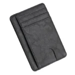 New RFID Blocking Men's Leather Wallet Slim Credit Card Holder Business Male Portable Mini Travel Purse For Man - Image 11