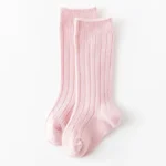 13 Colors Boys And Girls Cotton Socks Casual Ribbed Knee High Baby Long Tube Socks Bootes Socks Children Leg Warmers Socken - Image 13