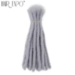 Handmade Dreadlocks  Synthetic Wigs Extensions Black Reggae Wig Crochet Braiding Hair For Afro Women And Men Hair Expo City
