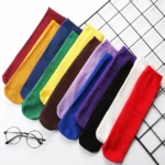 Children’s socks wholesale infant kids knee high girl cartoon toddler baby socks cotton knee high long 2 to 10 Year kids socks